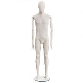 MANIQUIES HOMBRE - VINTAGE MANIQUIES : Maniquí abstracto de hombre, delgado, en posición verti