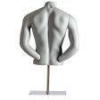Image 1 : Busto manichino sportivo grigio RAL ...