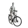 Image 2 : Maniquí deportivo senora gris (RAL7042 ...