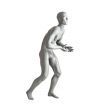 Image 0 : Maniquí gris (RAL7042) de deportista ...