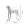 Image 2 : Maniquí de perro grande blanco ...