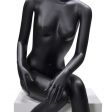 Image 3 : Mannequin de vitrine femme assis ...