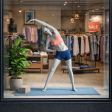 Image 6 : Mannequin de vitrine sport femme ...