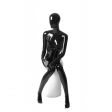 Image 1 : Mannequin de vitrine femme assise ...