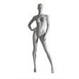 Image 0 : Mannequin de vitrine femme gris ...