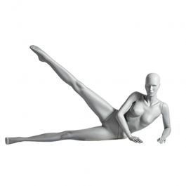 MANNEQUINS VITRINE ENFANT - MANNEQUINS ENFANT SPORT : Mannequin femme sport position dynamique