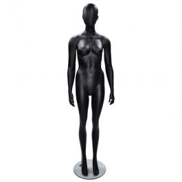 MANNEQUINS VITRINE FEMME - MANNEQUINS ABSTRAITS : Mannequin femme vitrine avec tête abstraite