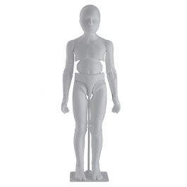 MANNEQUINS VITRINE ENFANT - MANNEQUIN ENFANT FLEXIBLE : Mannequin flexible enfant