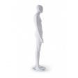 Image 2 : Mannequin vitrine homme abstrait blanc ...