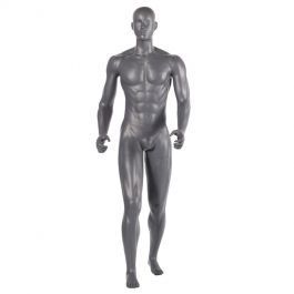 MALE MANNEQUINS - SPORT MANNEQUINS : Mannequin man walking position