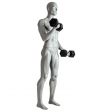 Image 1 : Mannequin sport homme en position ...
