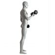 Image 2 : Mannequin sport homme en position ...