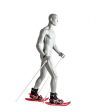 Image 3 : Mannequin sport homme  treking gris ...