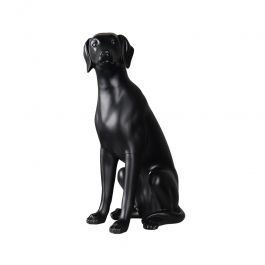 ACCESSOIRES MANNEQUIN VITRINE : Mannequin vitrine chien labrador