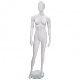 Mannequins abstraits Mannequin vitrine de femme coloris blanc Mannequins vitrine