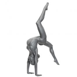 MANNEQUINS VITRINE ENFANT - MANNEQUINS ENFANT SPORT : Mannequin vitrine enfant gymnaste