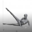 Image 0 : Female Mannequin soft gymnastics pilates ...