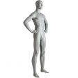Image 2 : Mannequin homme sport gris RAL ...