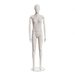 MANNEQUINS VITRINE FEMME : Mannequin vitrine vintage femme position droite