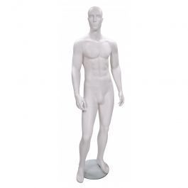 MANNEQUINS VITRINE HOMME - MANNEQUINS ABSTRAITS : Mannequins homme abstrait bras long du corps