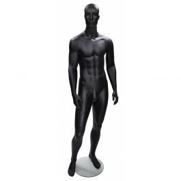 PROMOTIONS MANNEQUINS VITRINE HOMME : Mannequins homme abstrait gc mer-h 75 black