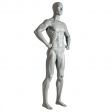 Image 1 : Male sports display mannequin, hand ...