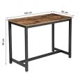 Image 1 : Mesa de bar vintage madera ...