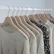 Image 2 : 10 raw wood hangers with ...