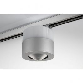 RETAIL LIGHTING SPOTS - STORE SOUND EQUIPMENT : Newtech cono grey on-rail speaker