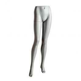 ACCESSOIRES MANNEQUIN VITRINE : Paire de jambes de mannequin femme gris