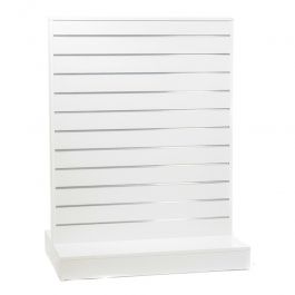 Paneles de lamas y complementos Paneles de lamas doble pared blanco 1metro Mobilier shopping