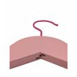 Image 2 : Pastel pink wooden hangers with ...