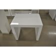Image 0 : MESA BLANCA BRILLANTE 