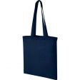 Image 1 : Personalised dark blue cotton bags ...