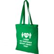 Image 0 : Personalised green cotton bags - 140gr ...