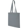 Image 1 : Personalised grey cotton bags - 140gr ...