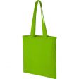 Image 1 : Personalised light green cotton bags ...