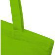Image 4 : Personalised light green cotton bags ...