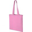Image 1 : Personalised pink natural cotton bags ...