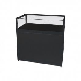 RETAIL DISPLAY CABINET - COUNTER DISPLAY CABINET : Phone shop counter with showcase 100cm