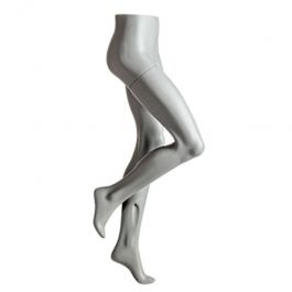 ACCESORIOS DE MANIQUIES - PIERNAS MANIQUIES SENORAS : Piernas de maniquí femenino gris