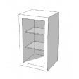 Image 1 : Schrank mit Glasböden: Breite ...