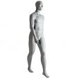 Image 1 : Plus size male mannequin gray ...