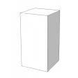 Image 1 : Podium magasin blanc,  Largeur 50 ...
