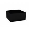 Image 0 : Podium cube noir brillant pour ...