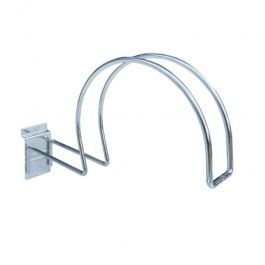 Accesorios para paneles de lamas portacascos cromado Mobilier shopping