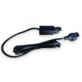 RETAIL LIGHTING SPOTS : Power supply for track lighting with black cable