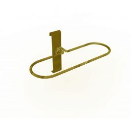 Présentoirs accessoires Présentoir doré pour colonne en treillis Presentoirs shopping
