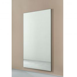 Spiegel fur geschaft Professioneller schwarzer Wandspiegel 200x100 cm Mobilier shopping