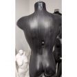 Image 3 : Black plastic man bust standing ...